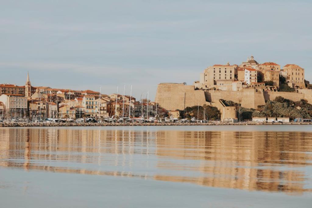 Calvi. T2 2/4 Personnes A 100 Metres De La Plage Apartment Калви Екстериор снимка